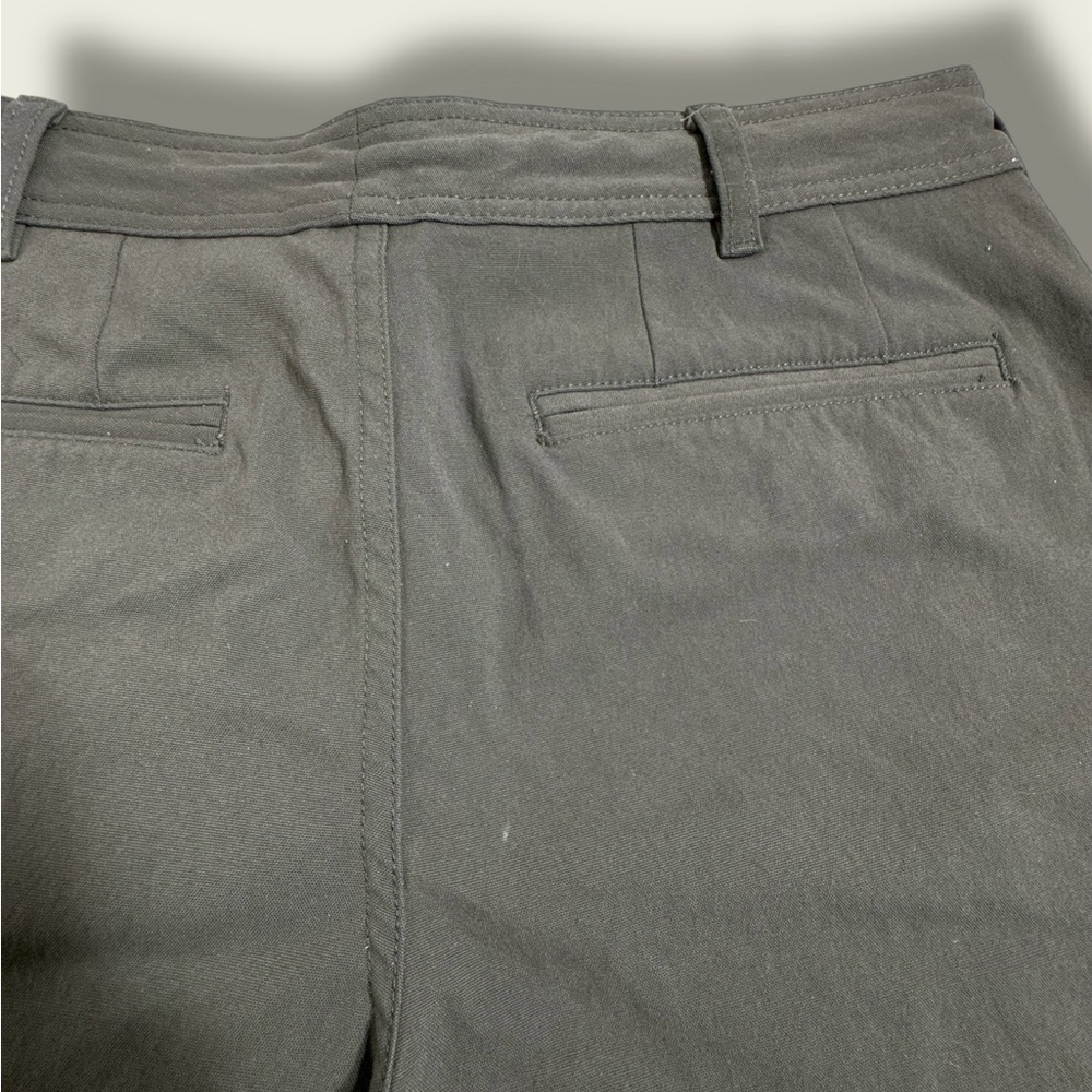 Western Rise Shorts Mens 32 Black Performance Nylon Stretch Travel Golf Outdoors - Picture 3 of 10